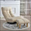 Canapé simple, fauteuil inclinable