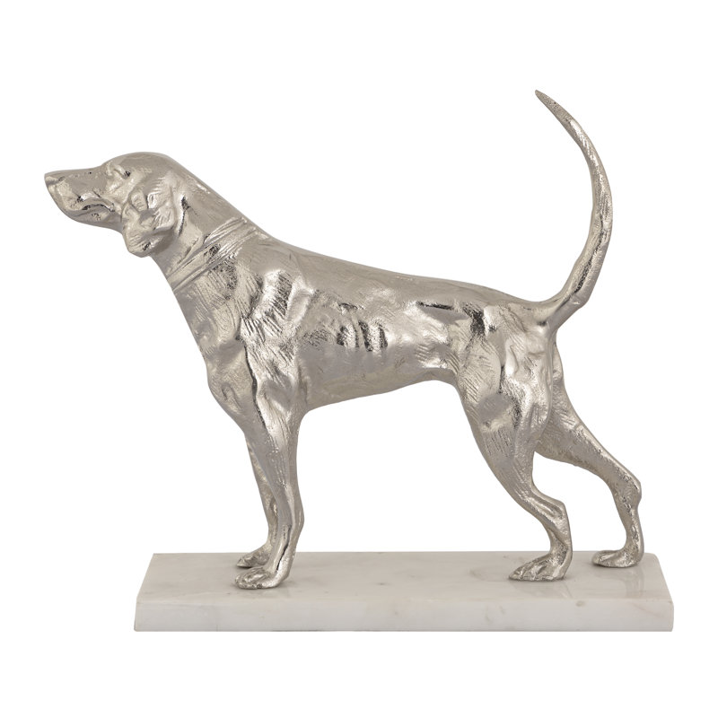 Sculpture chien Bergie