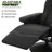 Inbox Zero Reclining Ergonomic Swiveling PC & Racing Game Chair with Footrest-217975704