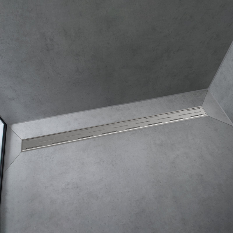 Rain Match Trim Classic 31 1/2" Linear Grid Shower Drain