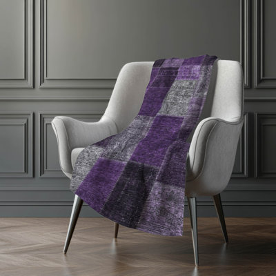 Jeté patchwork Addison Sherpa ASB663