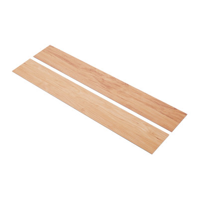 18.3cm W x 122cm L x 0.4cm Laminate Flooring