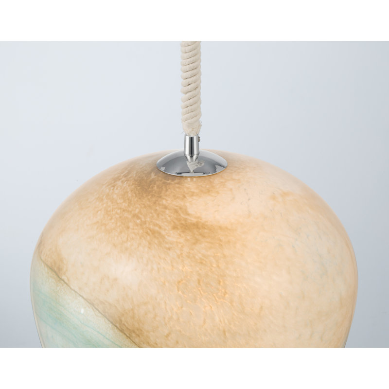 Sandrelle 12.75" 1-Light Pendant