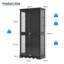 5-Tier Glass Display Cabinet with Tri-Color Sensor Light  and Lock-198130061