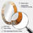 Gold Orange Desert Mirage Spiral III - Abstract Oval Decorative Mirror On Metal-44209514