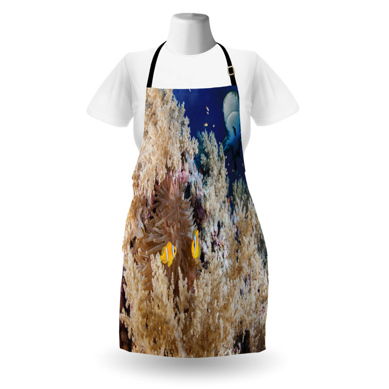 No Pattern Bib Apron