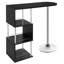 Bar Table Bar Table Bar Table With Shelf MDF Metal-1969412864