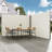 VEVOR Retractable Side Awning, 79''x 236'' Outdoor Privacy Screen-97682810