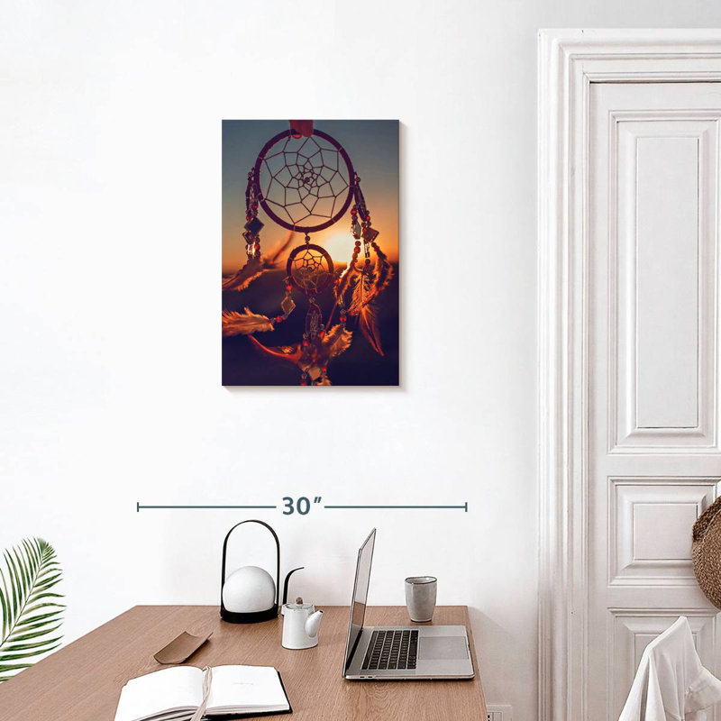 Kerner Dreamcatcher At Sunset, 24" H x 16" W