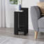 Lochlan Modern Compact Nightstand Bedside Table 25 x 27 x 60cm  Bedroom Furniture-113571147-36078964
