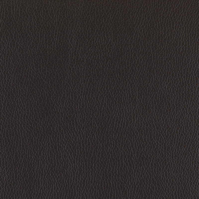 Fauteuil Neoga, Similicuir brun foncé