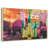 Floating Frame Natural Wood selected