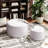 Upholstered Nesting Coffee Tables