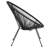 Helen Oval Woven Basket Papasan Bungee Lounge Chair - Indoor/Outdoor Furniture-2087140895