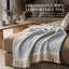 Algarve Organic Throw Blanket Flatweave Full/Double Blanket-139009327