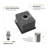 13 Inch Undermount Sink - 13"X15"X9" Undermount Stainless Steel Kitchen Sink 16 Gauge Single Bowl Kitchen Sink 9 Inch Deep Bar/Prep Sink Basin