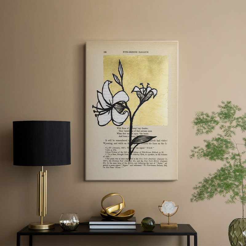 Floral Diary IV - Gallery Cavas, H 36 po x l 24 po