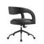 Chaise de bureau en cuir Pinnacle-107225237