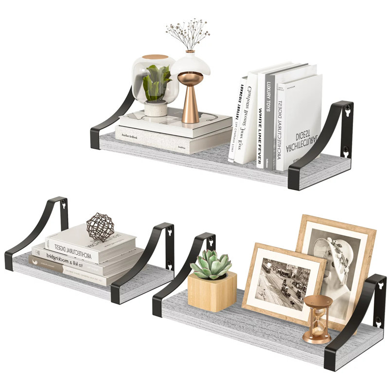 Ensemble de 3 tablettes flottantes