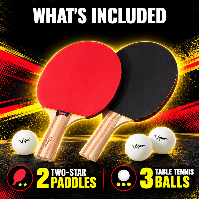 Viper Table Tennis 5 Piece Paddle Set