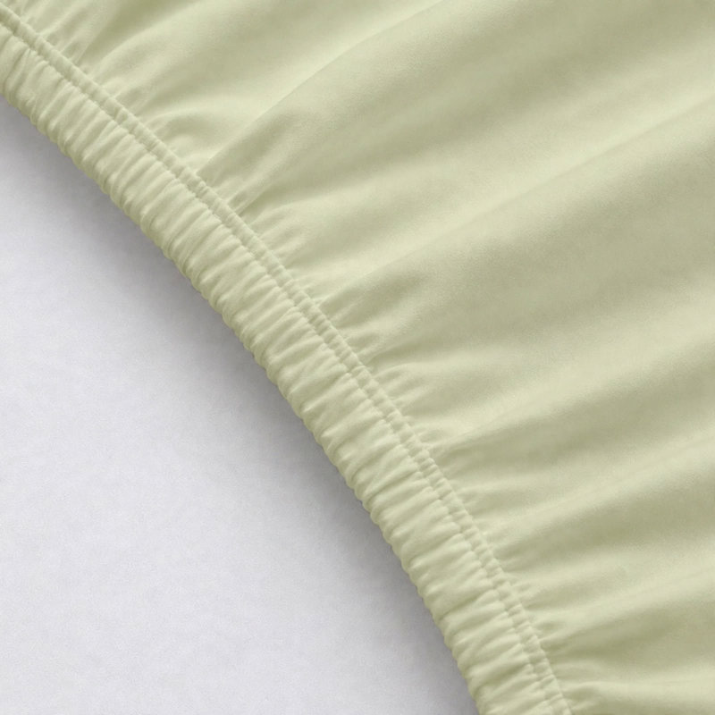 6-Piece Premium Deep Pockets Microfiber Sheet Set, California King, Light Olive