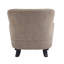 Fauteuil club rembourré Boucle