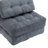 Compression Corduroy Fabric Sofa Bed Bean Bag Chair Memory Foam Filled-123804695