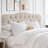 Linen Upholstered Headboard-Modern-Adjustable Height-Button Tufting-886185630-886185626