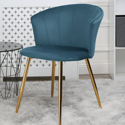 Justen Upholstered Velvet Dining Chair