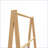 Bamboo Towel Rack Freestanding with Bottom Storage Shelf Outdoor Indoor | Neutral | Bathroom