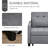 Convertible Sofa Lounger Chair Bed Multi-Functional Sleeper Recliner