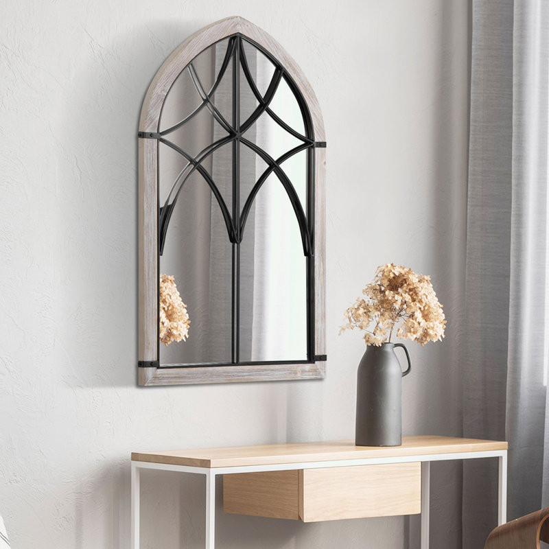 Large Farmhouse Arch Wall Mirror