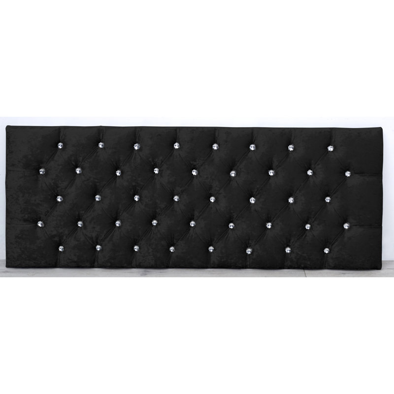 Dwyer Upholstered Headboard, Kingsize (5'), Black
