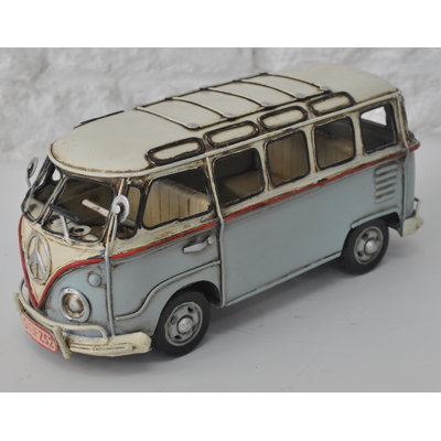 Azusa 1957 Light Blue Kombi Volkswagen VW Min Bus Passenger Van Car Automobile