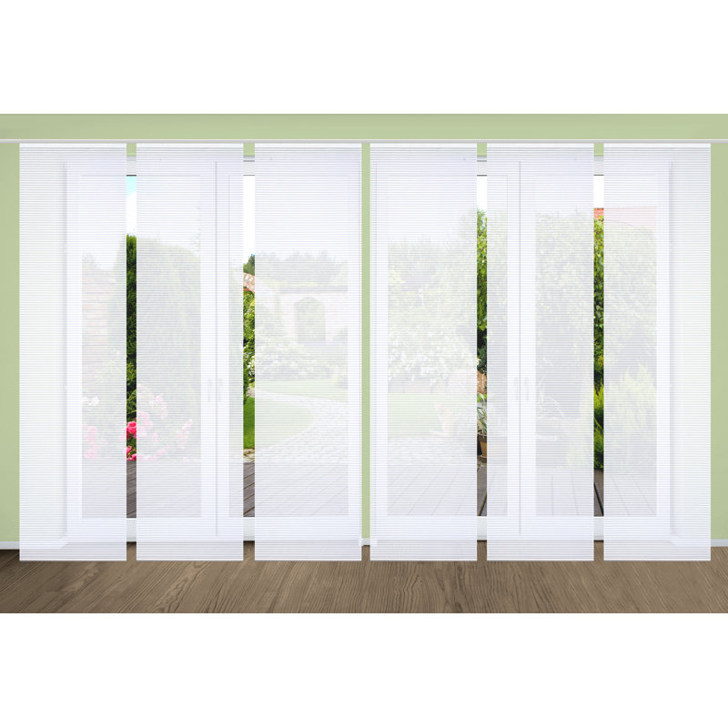 Semi Sheer Sliding Panel