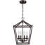 Luminaire suspendu géométrique à 4 lumières Dobson-565781047