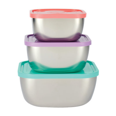 3 Container Food Storage Set