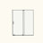 Semi-Frameless Sliding Shower Door, 5/16"(8Mm) Clear SCGG Tempered Glass, Cut Adjustable Width 4"