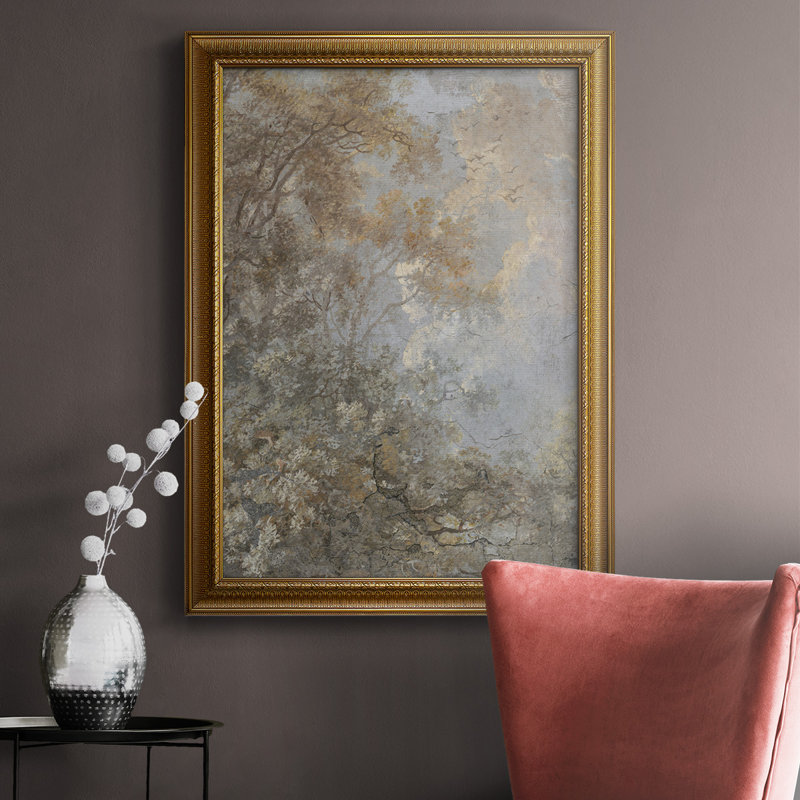«Forest Fresco I», reproduction sur toile encadrée, H 27 po x l 18 po