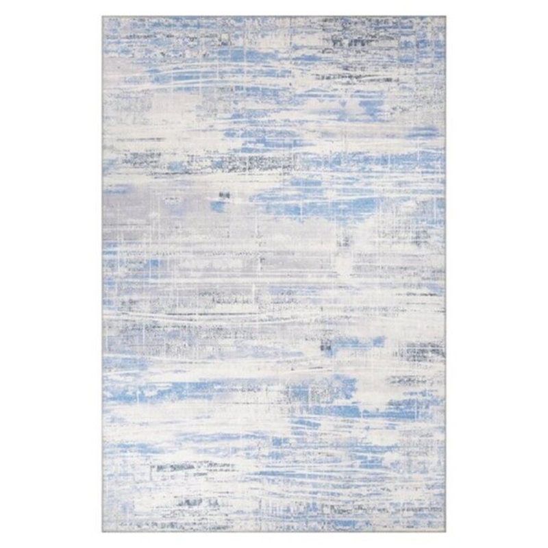 Premium Machine Washable Carpet, 4.6 x 6.2 Feet, 100% Polyester, 1850 g/m² | Pile Height: 0.2 Inches | Eco-Friendly Recycled Poly Cotton Underside | Perfect for Living Room, Bedroom, and High-Traffic Areas