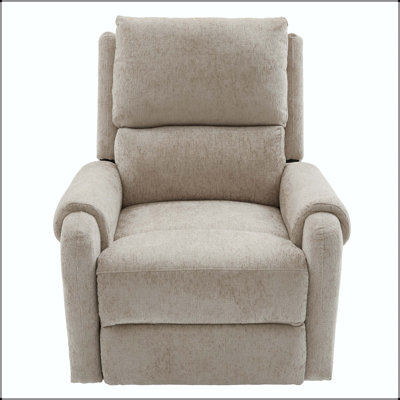 Fauteuil inclinable manuel à massage avec 8 modes de massage, chaise berçante, pivotante et poche latérale