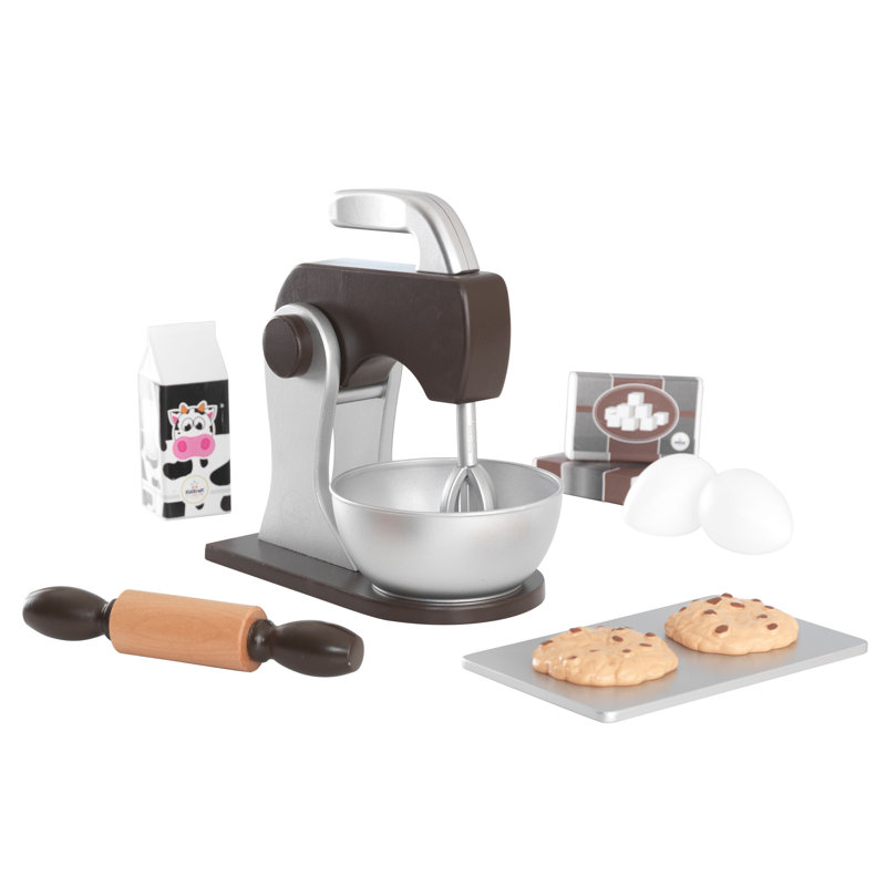 Toy Wooden Baking Set, Espresso