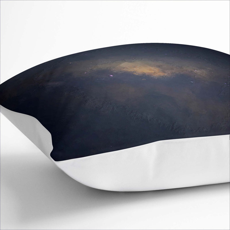 Universe Vol.55 Cushion with Filling, White, 40cm H x 40cm W x 15cm D