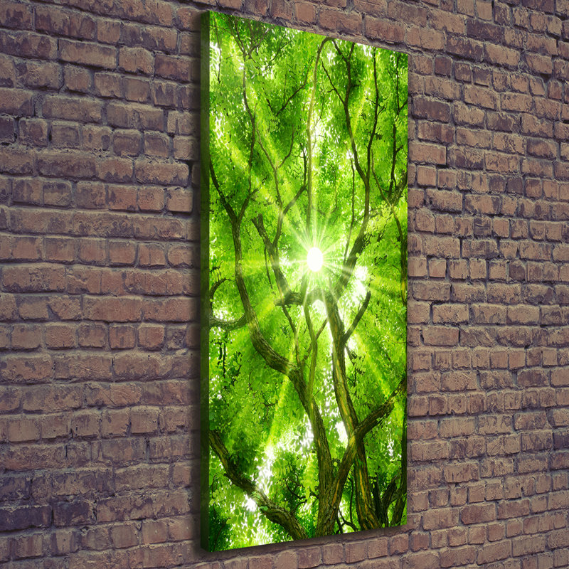 Crown Of Trees - Wrapped Canvas Print