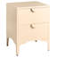 Andreita 45 cm W Steel Bedside Table-1545029839