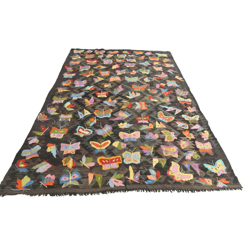 Tapis brun foncé Odell