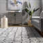 Tapis abstrait ivoire / gris Ageeth-850748243