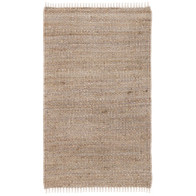 Fitzwater Natural Fiber Hand Woven Jute Striped Rug