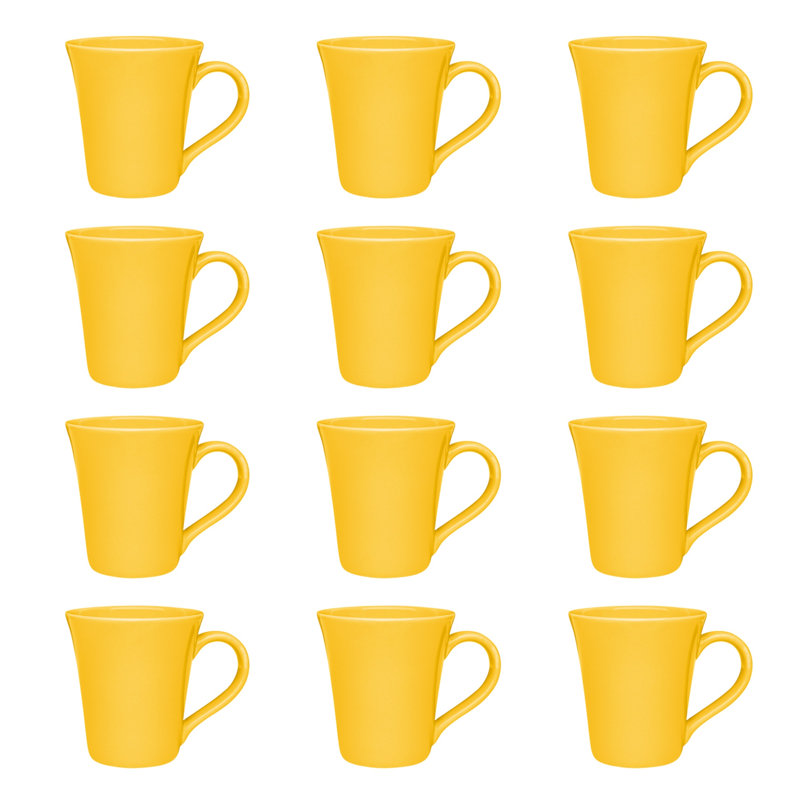 Tasse à café Yakira, Jaune