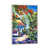 Distressed White Floater Framed Canvas selected